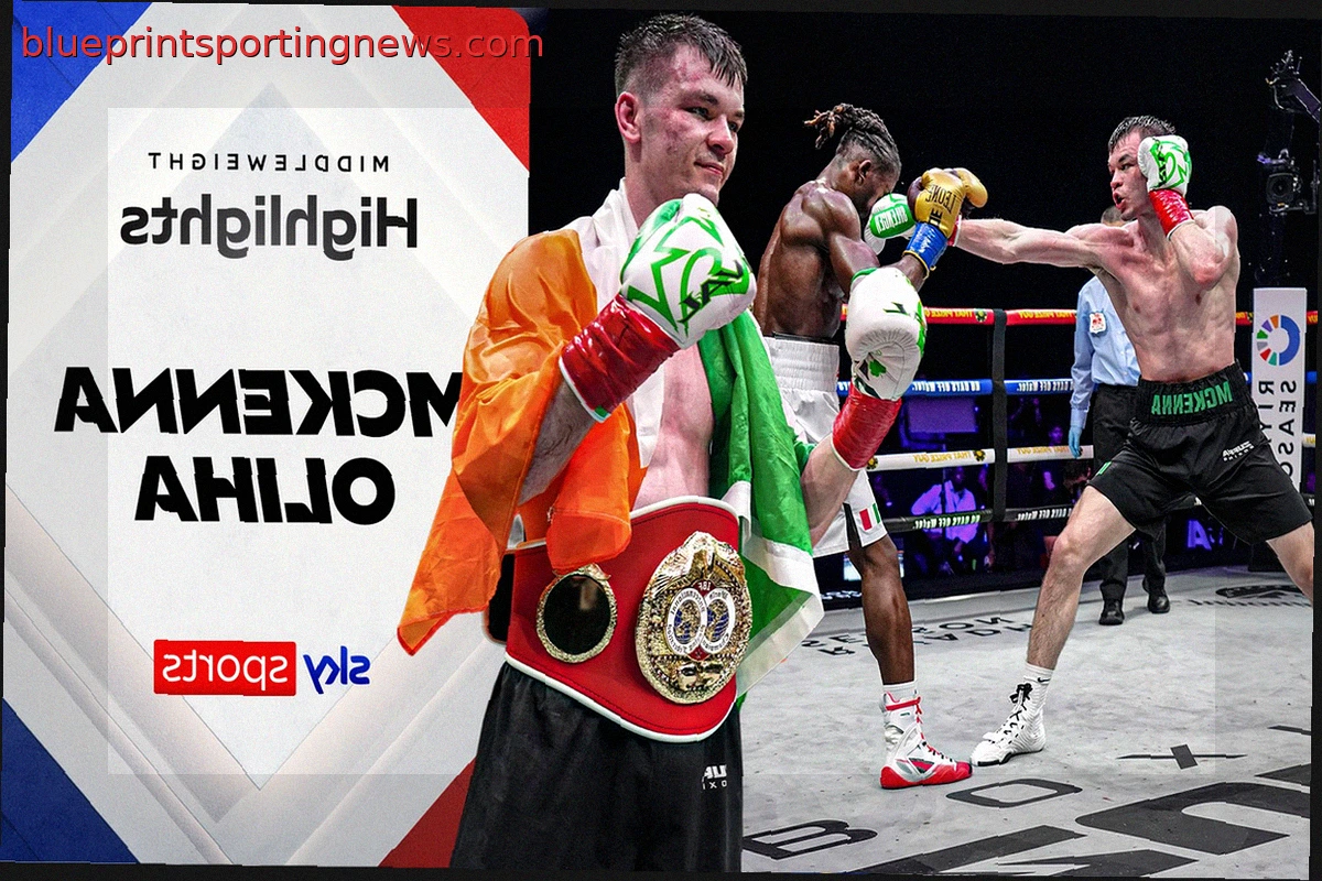 McKenna Secures World Title in Hometown Irish Fight