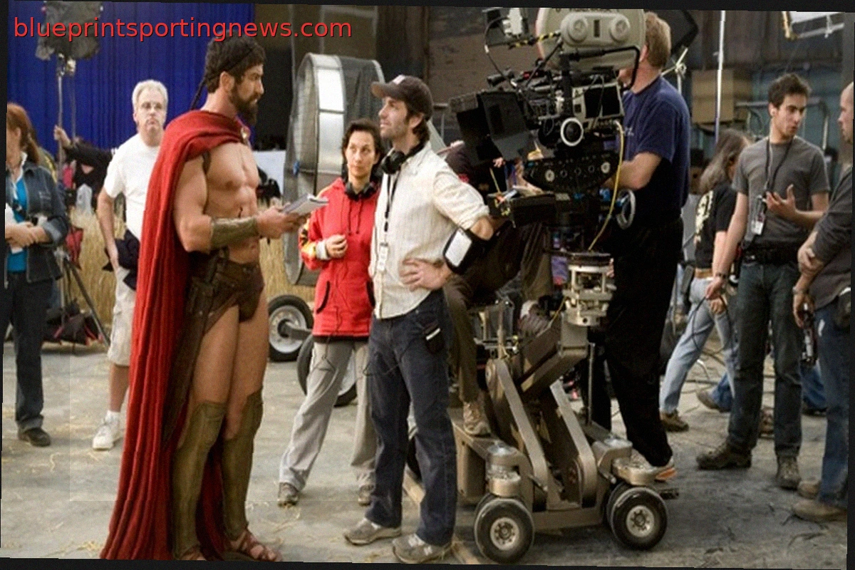 Zack Snyder Visits Warner Bros. Headquarters