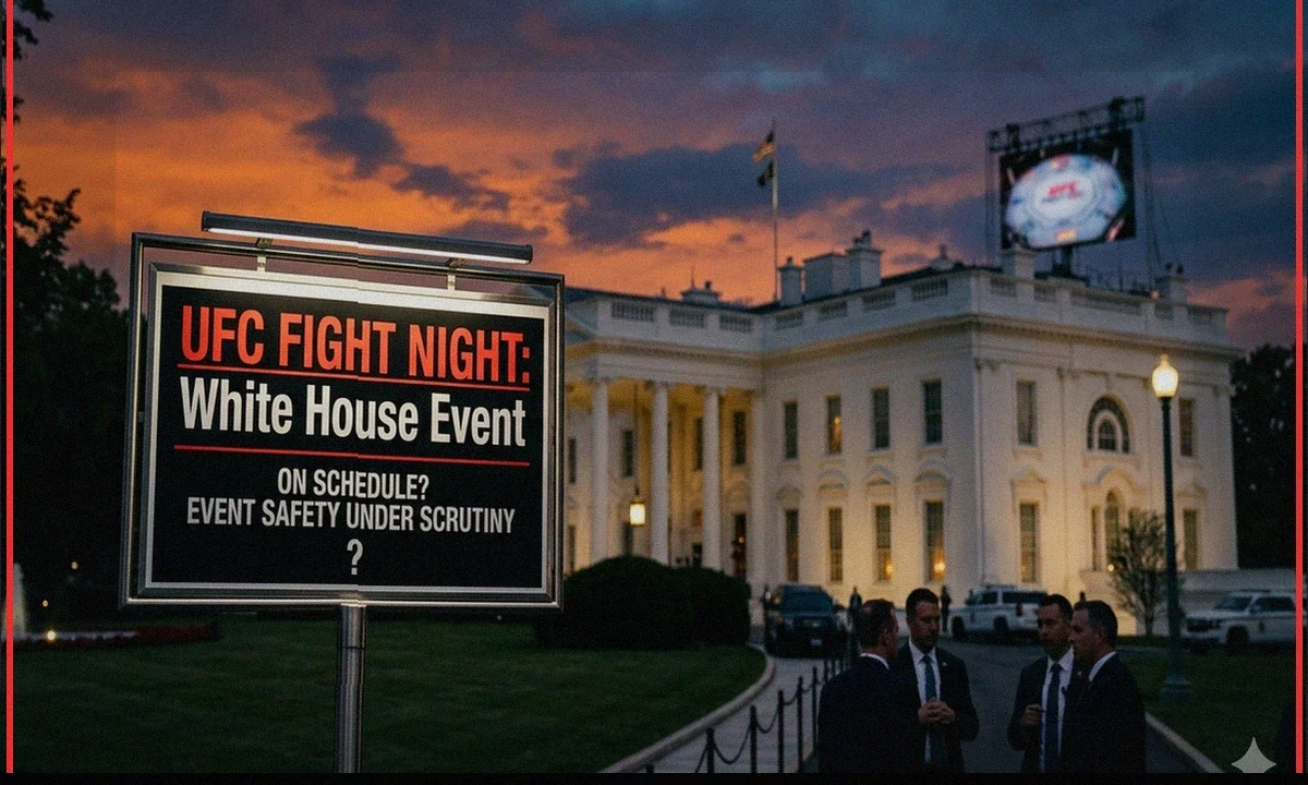 UFC White House Event: Is It Safe to Proceed Amidst Iran Conflict?